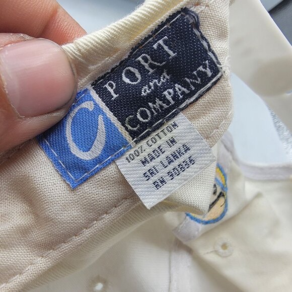 Vintage 2002 CGA Golf Classic Adults White Adjustable Hat Cap Athletic Summer - Picture 5 of 9